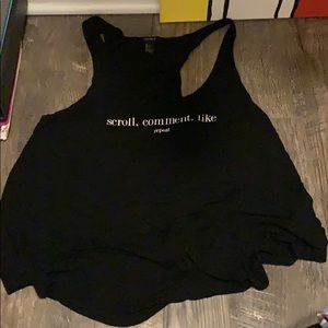 ironic tank top forever 21
